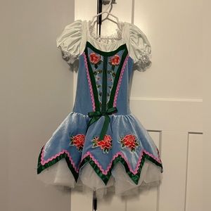 Girls dance costume